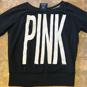 PINK by Victoria Secret black sweatshirt